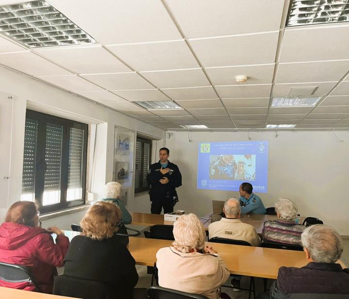 Ação de Sensibilização sobre Burlas em Queluz