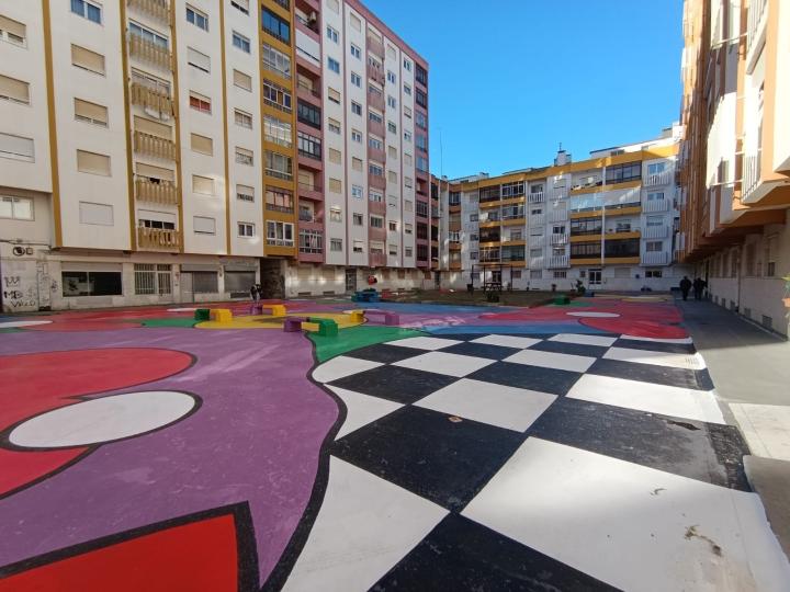 Arte em Largo Jorge de Sena por Vasco Costa Arte em Largo Jorge de Sena por Vasco Costa