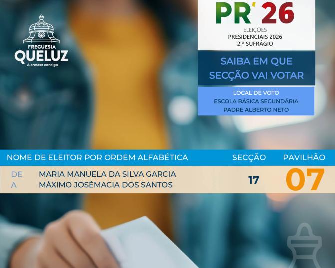 Saiba onde vai votar