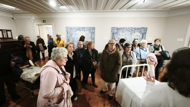 Seniores em Movimento visitaram Museu do Hospital e das Caldas