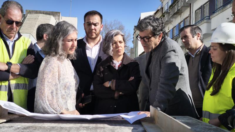 Inicio da obra de requalificação da Avenida António Enes