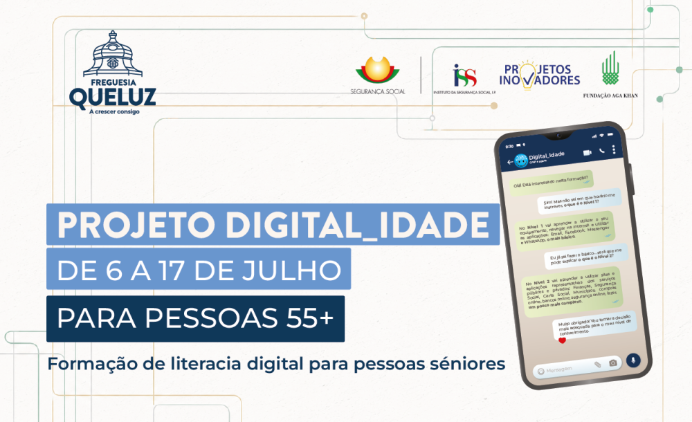 Projeto Digital_Idade - Literacia Digital para Pessoas Séniores Projeto Digital_Idade - Literacia Digital para Pessoas Séniores