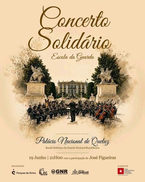 Concerto Solidário da Guarda Nacional Republicana | 19 de junho Concerto Solidário da Guarda Nacional Republicana | 19 de junho
