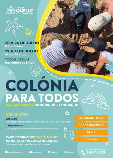 Inscrições abertas para umas férias de verão cheias de atividades