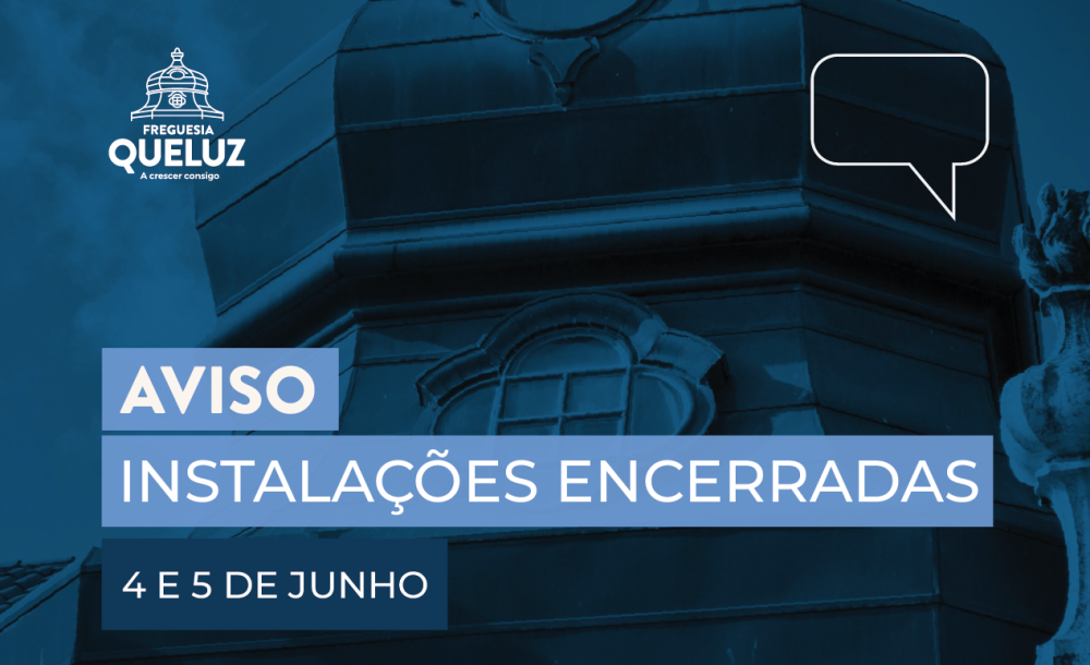 Aviso - Encerramento de Instalações 5 de junho 2026 Aviso - Encerramento de Instalações 5 de junho 2026