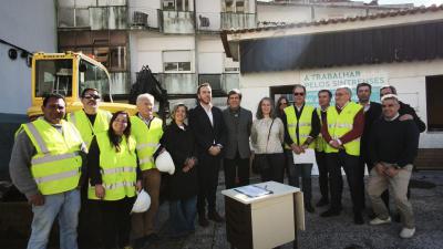 Inicio da obra de requalificação da Avenida António Enes